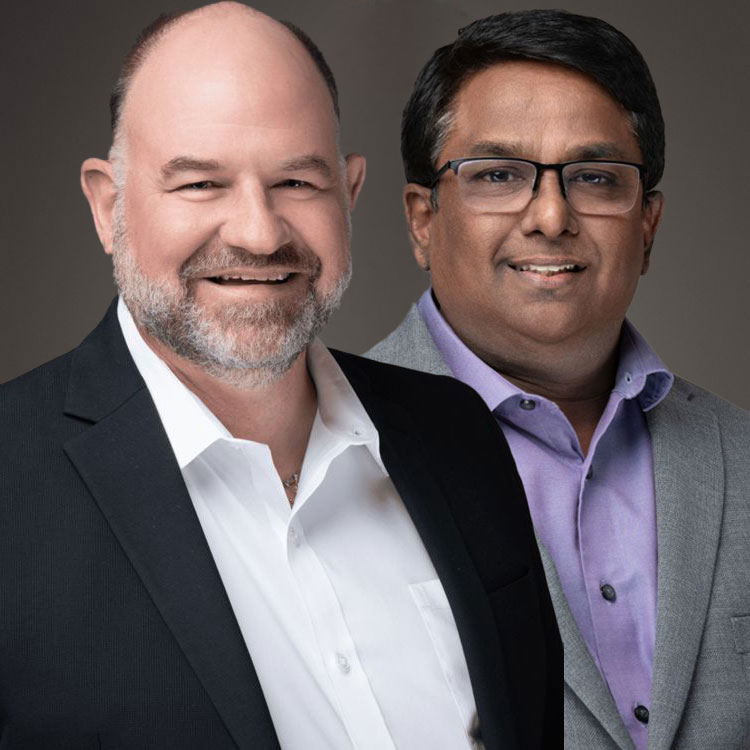 Jody Snodgrass, CEO of TruGrid, and Ramanj Pamidi